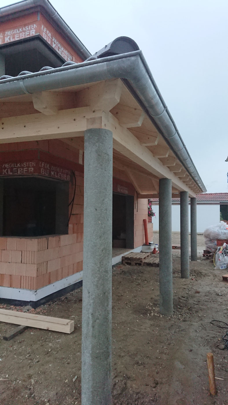 Terrassenüberdachungen und Vordächer · Zimmerei Liebhart