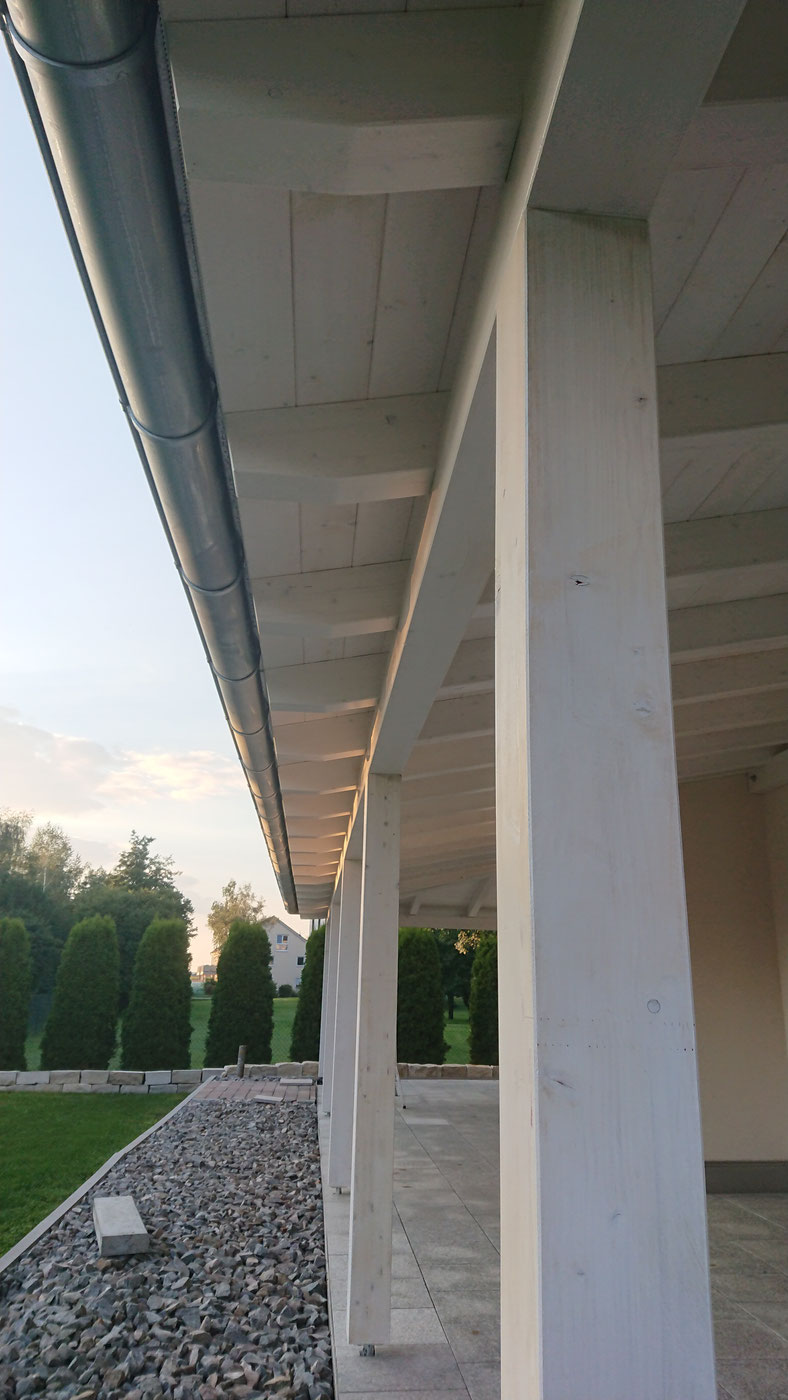 Terrassenüberdachungen und Vordächer · Zimmerei Liebhart